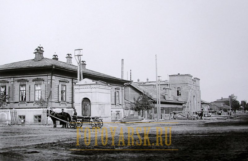 Улица Урицкого в Красноярске в 1920-е годы