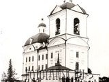 Благовещенская церковь в Красноярске в начале XX века