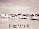 Фотография - Понтонный мост в Красноярске