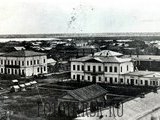 Панорама Енисейска и фрагмент улицы Большой (Ленина)