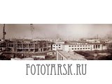 Красноярский цирк в период строительства