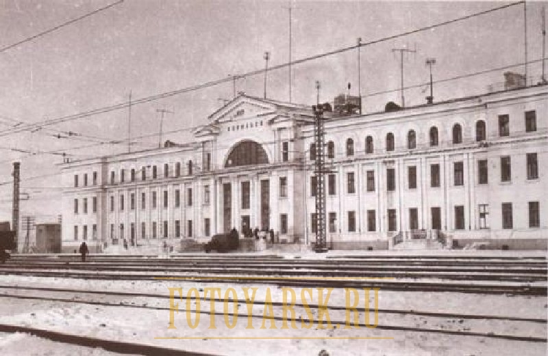 Железнодорожный вокзал в Норильске