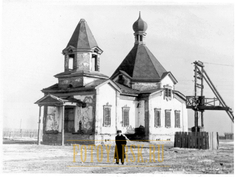 Вознесенская церковь в деревне Коркино, недалеко от Красноярска