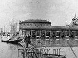 Енисейск в 1925 году, базарная площадь(фотомонтаж)
