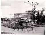 Гостиница Красноярск и Театральная площадь в 1980-е годы