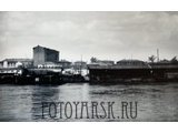 Набережная Енисея в Красноярске до строительства Речного вокзала