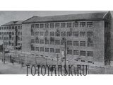 Строительство учебного корпуса Лесотехнического института в Красноярске.